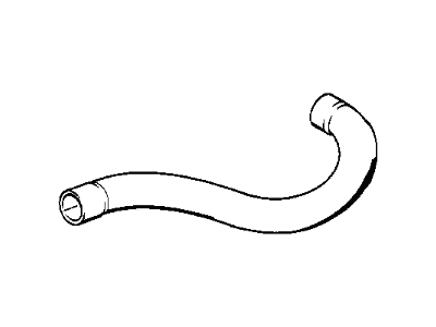 BMW 11531717622 Cooling System Water Hose
