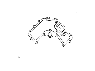 BMW 11141729836 Gasket Asbestos Free