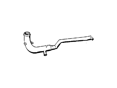 1971 BMW 2002tii Cooling Hose - 11531252170