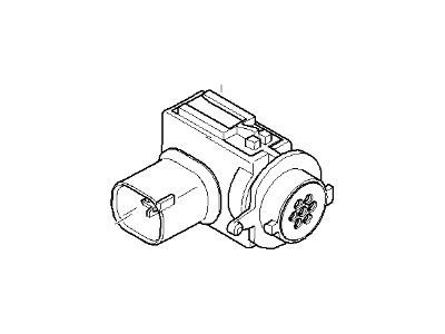 BMW 528i Ambient Temperature Sensor - 64119240180