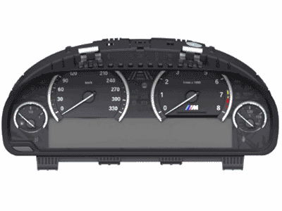 BMW M6 Instrument Cluster - 62108053360