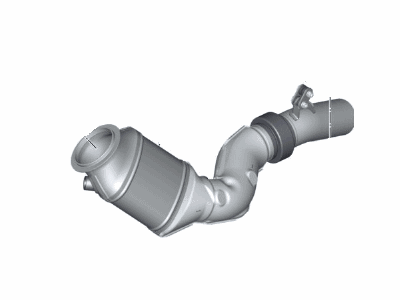 2016 BMW M4 Catalytic Converter - 18327848041