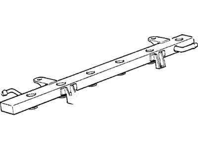 BMW 750iL Fuel Rail - 13531704137