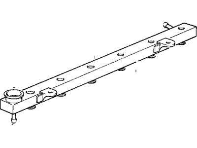 1997 BMW 750iL Fuel Rail - 13531704142