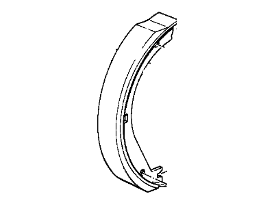 BMW 850Ci Parking Brake Shoe - 34416761294