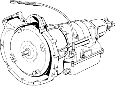 1981 BMW 320i Transmission Assembly - 24001206288