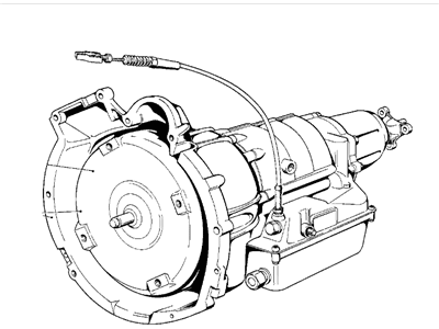 1979 BMW 320i Transmission Assembly - 24001206619