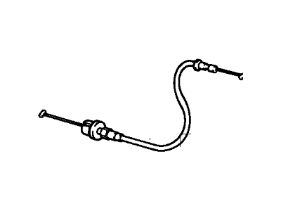 BMW 35411162647 Bowden Cable