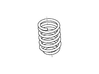 2010 BMW M6 Coil Springs - 31332283075