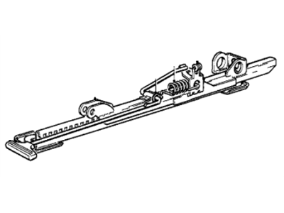 BMW 52101884342 Seat Rail Inner Right