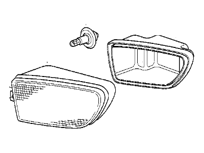 1997 BMW 540i Fog Light - 63178377941