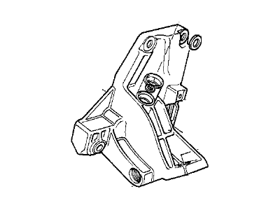 BMW 530i Engine Mount - 22121702636