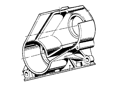 BMW Timing Cover - 11141272390