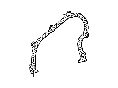 BMW 525i Timing Cover Gasket - 11141720903