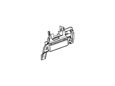 1999 BMW 318is Door Lock Cylinder - 51218199923