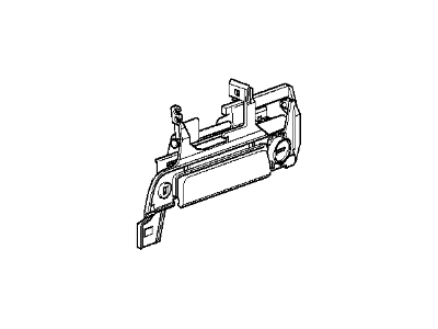 BMW Z3 Door Lock Cylinder - 51218401623