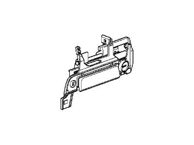 BMW 325is Door Lock Cylinder - 51218199924