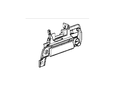 1991 BMW 325is Door Lock Cylinder - 51218199919