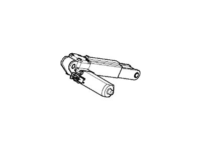 2012 BMW X6 M Seat Motor - 67317075943