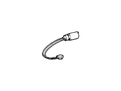 1997 BMW 850Ci ABS Sensor - 34351181823