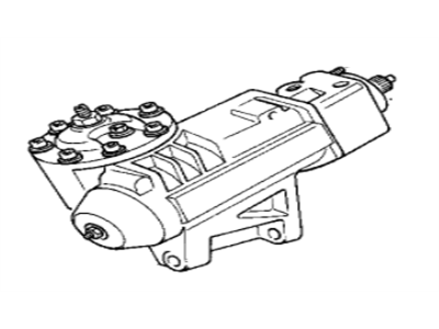 BMW 740iL Steering Gearbox - 32131138695