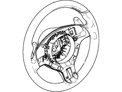 2004 BMW M3 Steering Wheel - 32348022324