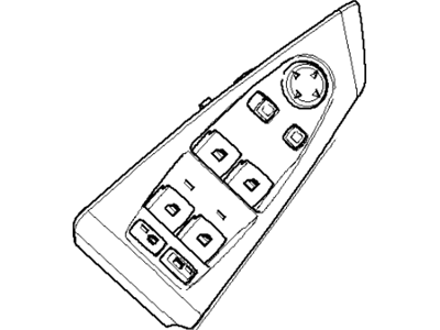 BMW 645Ci Window Switch - 61318029905