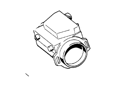 1998 BMW Z3 Mass Air Flow Sensor - 13621736224