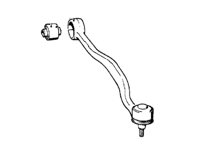 BMW 31121132353 Rod Without Rubber Mounting Left