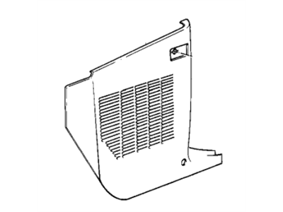 BMW 51431949567 Lateral Trim Panel Front Left