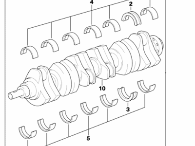 BMW 320i Crankshaft - 11217505383