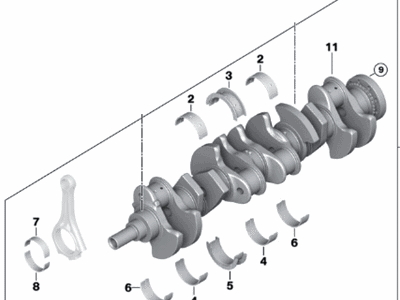 BMW 11212212319 Crankshaft