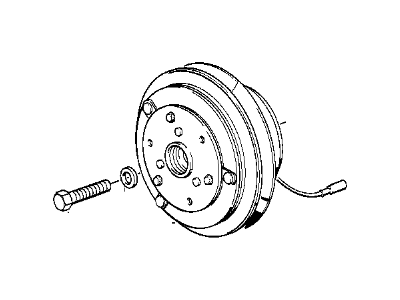 1995 BMW 318i A/C Clutch - 64528353032