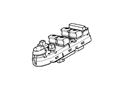 BMW Window Switch - 61313414355