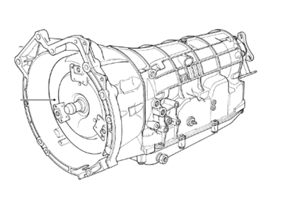 24001422130 BMW Exchange Automatic Transmission Eh Illustration 1 of 1