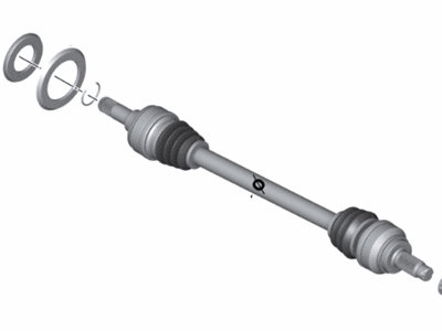 BMW 33207598041 Left Cv Axle Shaft