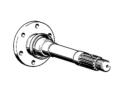 1983 BMW 320i Axle Shaft - 33411123868