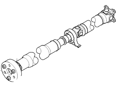 2005 BMW 330xi Drive Shaft - 26117502959