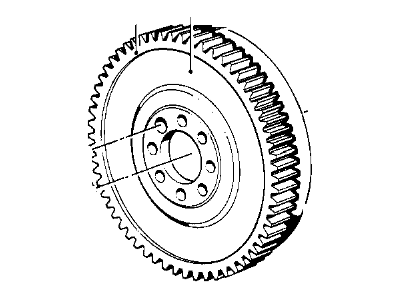 BMW 635CSi Flywheel - 11221287081