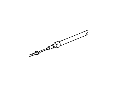 BMW Z3 Parking Brake Cable - 34401166054