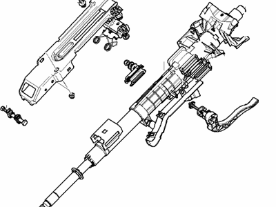 BMW 325i Steering Column - 32303450159