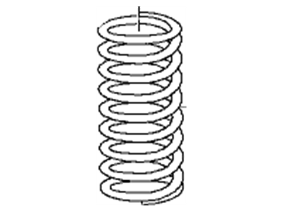 BMW 33536761219 Coil Spring, Rear