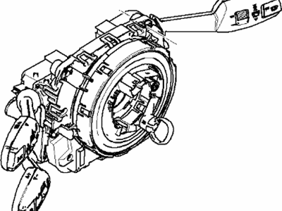BMW Turn Signal Switch - 61319203106