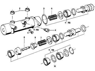 BMW 34311120032 Brake Master Cylinder