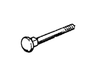 BMW 12311276540 Saucer-Head Screw