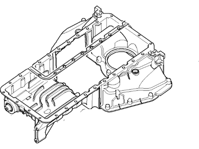2006 BMW 550i Oil Pan - 11137589687