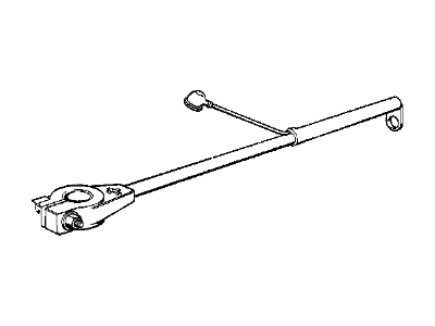 1977 BMW 630CSi Battery Cable - 12421277513