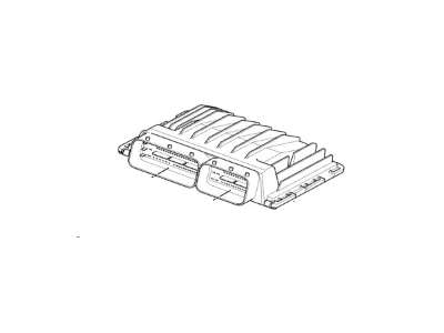 2007 BMW 530i Engine Control Module - 12147567180