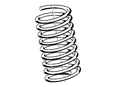 BMW 3.0S Coil Springs - 33531112131