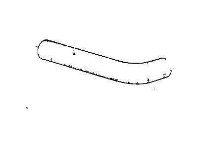 BMW 1602 Radiator Hose - 11531266469